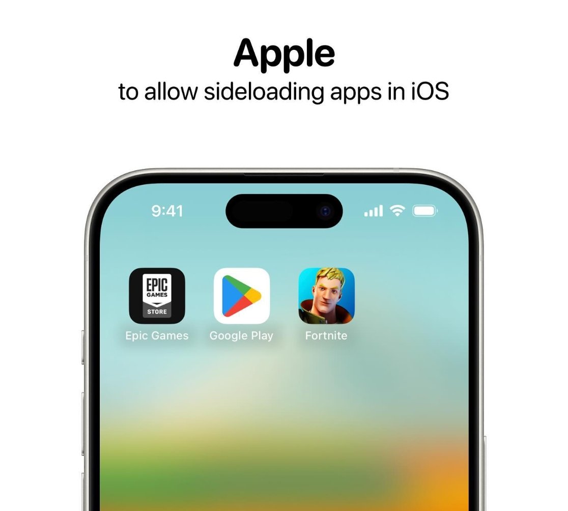 IOS 17.2 kan börja tillåta dig ladda ner appar utanför App Store
