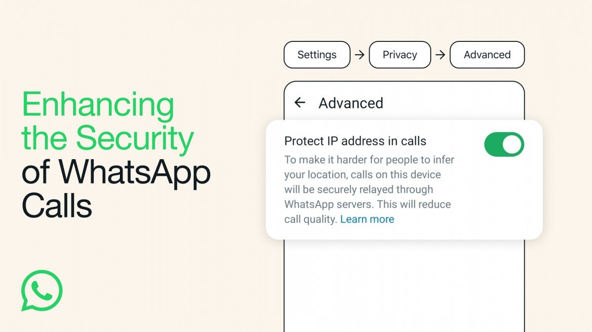 WhatsApp kan nu skydda din IP-adress