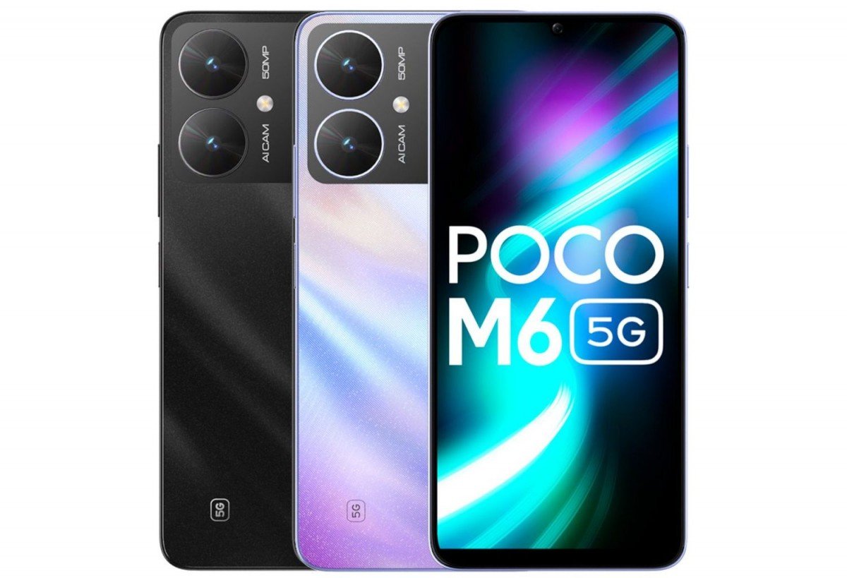Xiaomi Poco M6 uppvisad i Indien