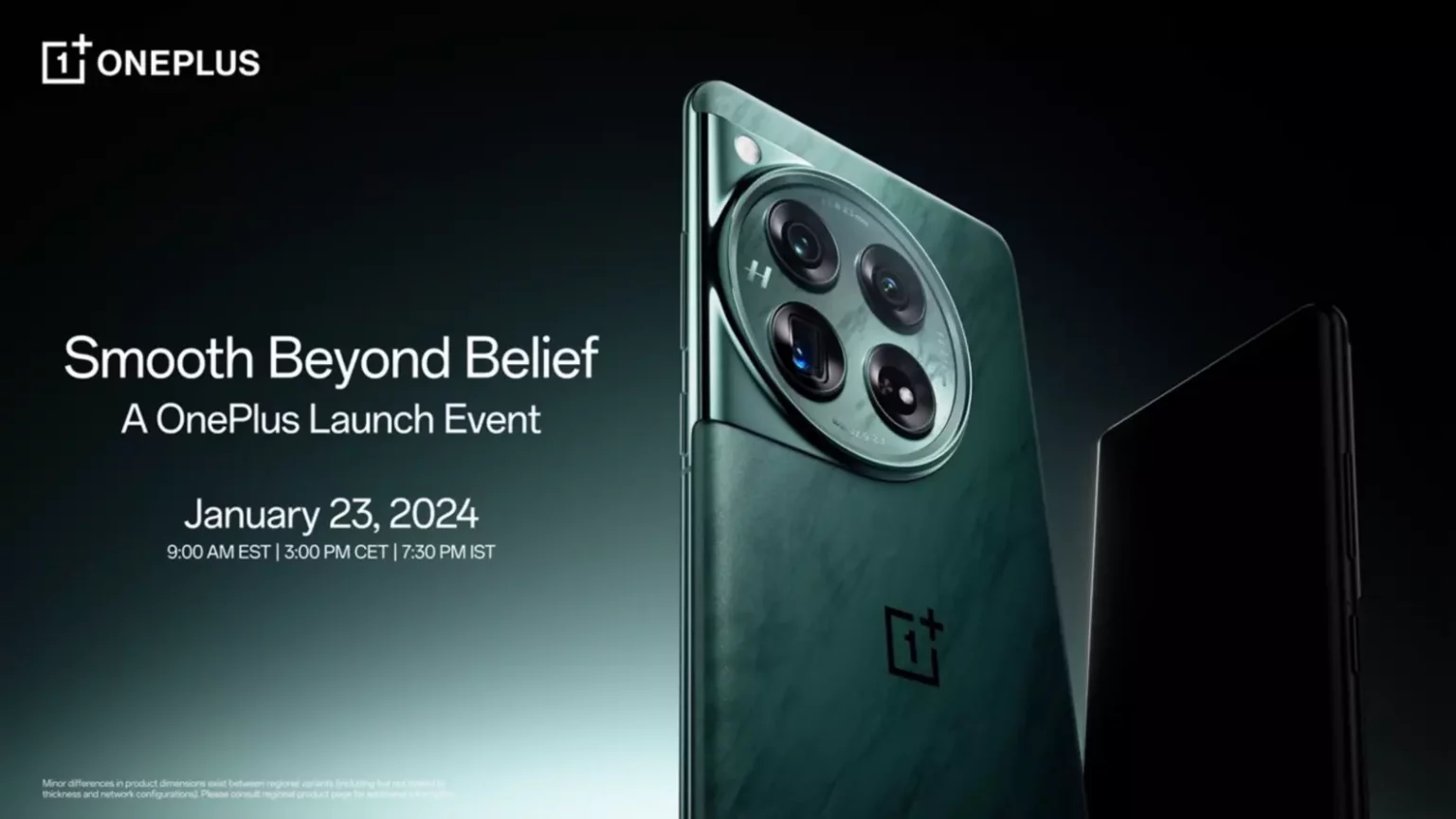 Klart: OnePlus 12 presenteras för globala marknaden 23 januari nästa år
