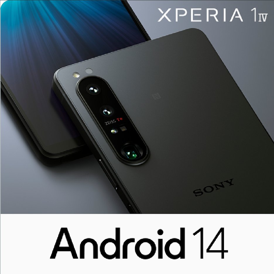 Sony släpper Android 14 till Xperia 1 IV, Xperia 5 IV och Xperia 10 IV