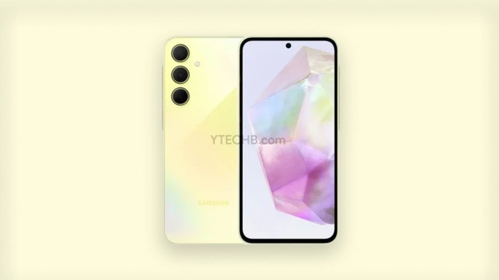 Pressbilder och specifikationer på Samsung Galaxy A35?